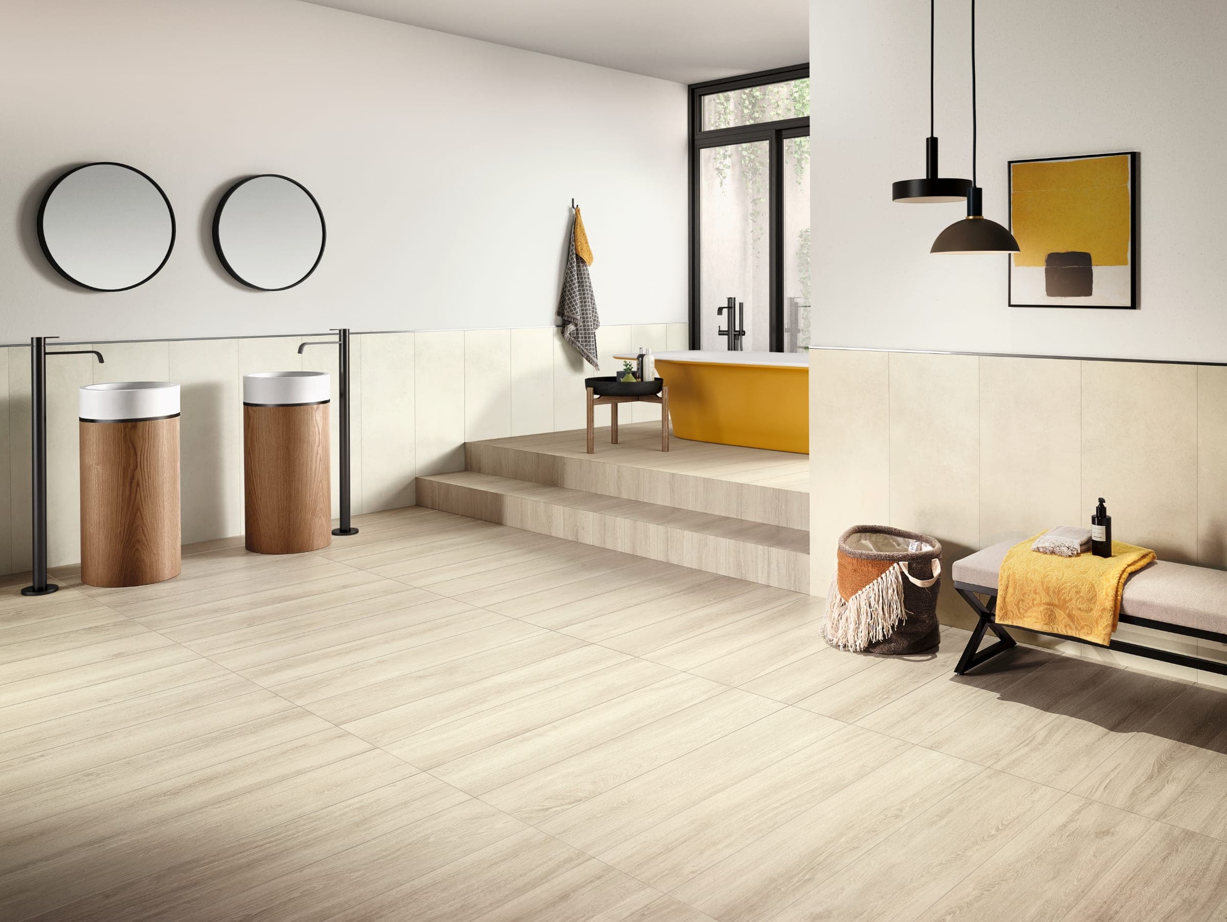 Timber White 20 × 100