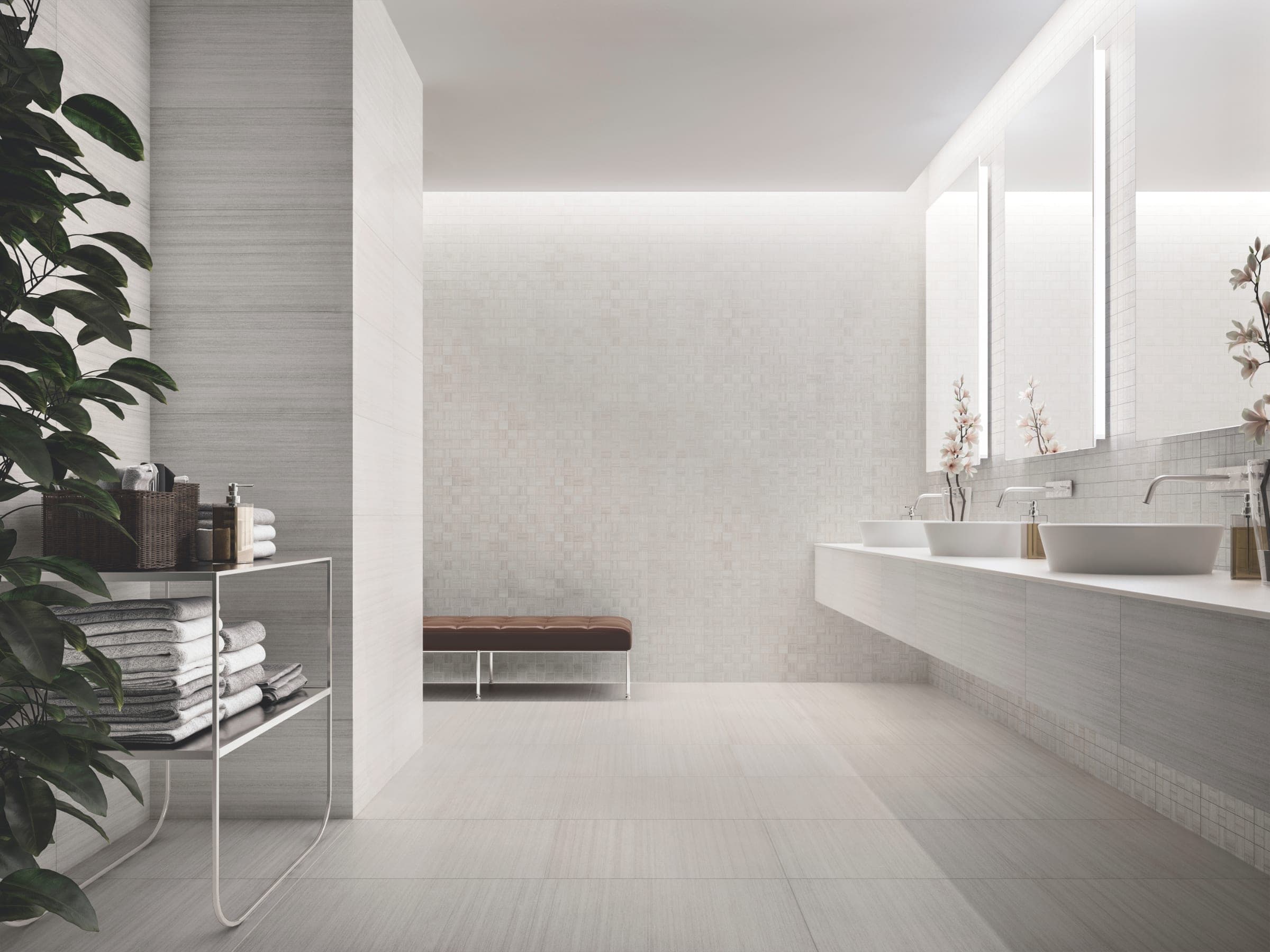 Fusion 150 White 75 × 150